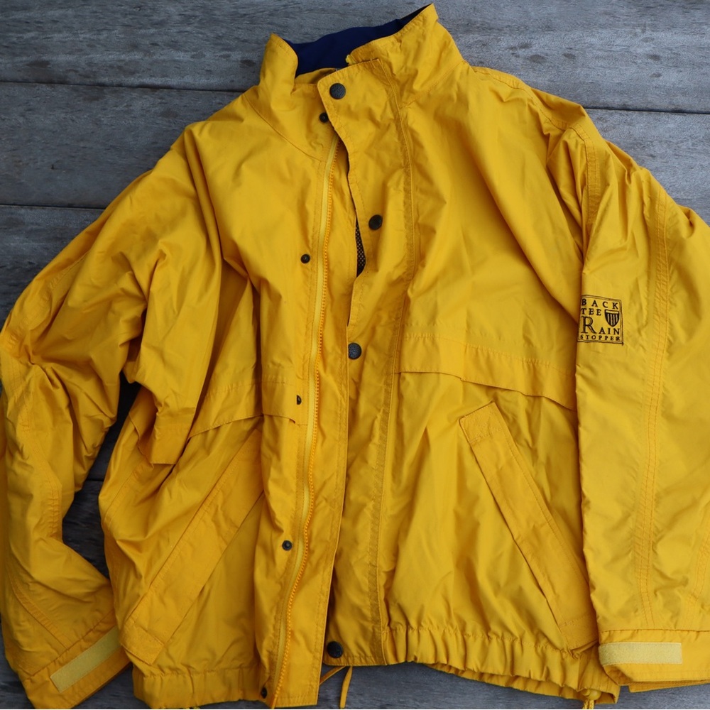 Yellow Rain Jacket